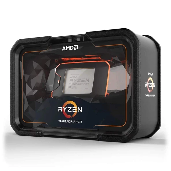AMD YD292XA8AFWOF Ryzen Threadripper 2920WX WOF TR4 12 Çekirdek 3,5 GHz 32 MB CPU, Siyah ürün görseli 1