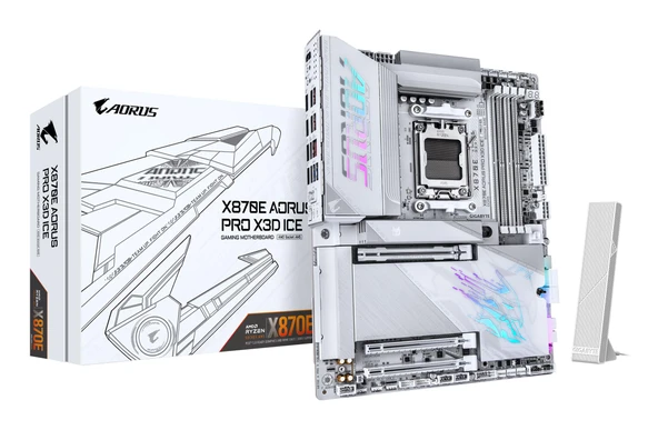 GIGABYTE X870E AORUS PRO ürün görseli 1