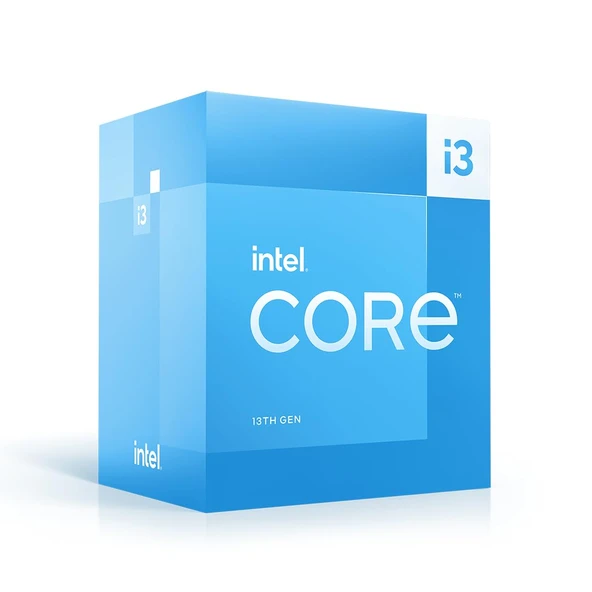 Intel® Core™ i3-13100 masaüstü işlemci 4 çekirdek (4 P çekirdeği ve 0 E çekirdeği) 12 MB önbellek, 4,5 GHz'e kadar ürün görseli 1
