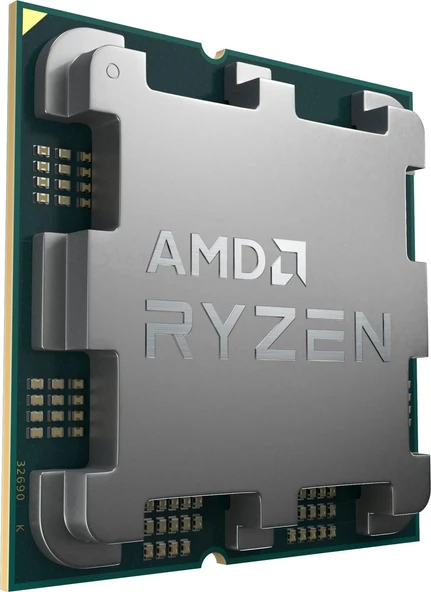 AMD Ryzen 7 7800X3D 8 x 4,2 GHz Sekiz Çekirdekli İşlemci (CPU) Tepsi Soketi (PC): AM5 120 W ürün görseli 1