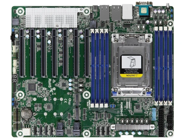 ASRock Rack ROMED8-2T - Anakart - ATX - Soket SP3 ürün görseli 1