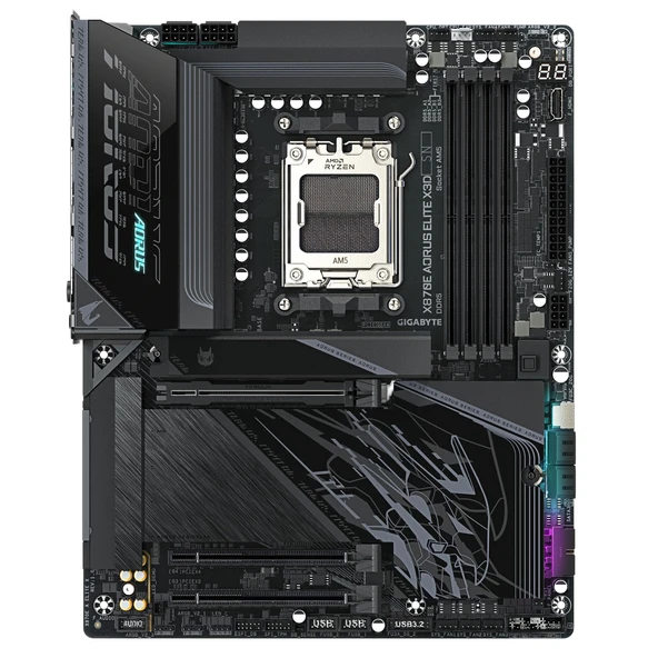 GIGABYTE X870E AORUS Elite - Resim 2