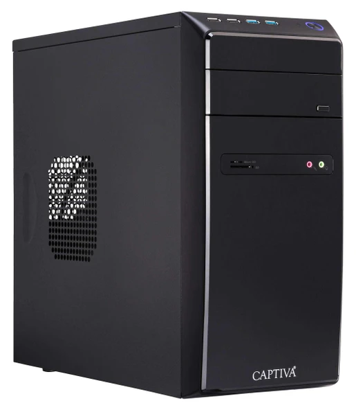 Captiva PC Power Starter R65-694 I AMD R5 5600G I Anakart A520M I 8 GB DDR4 RAM I Radeon Grafik I 480 GB SSD I Windows olmadan I Ofis Kişisel Bilgisayarı İş Kulesi I WLAN I USB ürün görseli 1