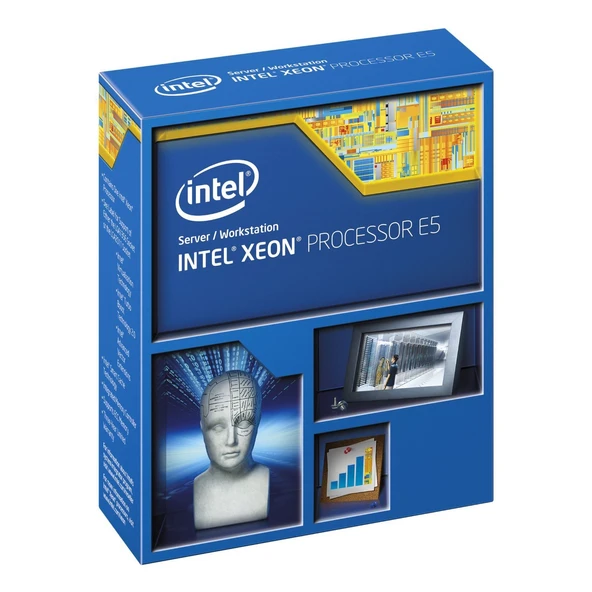 Intel Xeon işlemci E5-2650 v2 BX80635E52650V2 (20 m önbellek, 2,60 GHz) ürün görseli 1