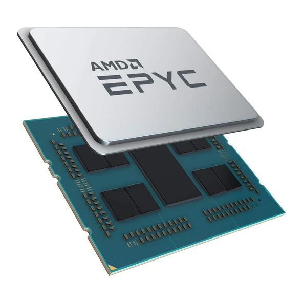 AMD EPYC 7252 3,1 GHz 8 Çekirdek 16 Konu 64 MB Önbellek Bellek Soketi SP3 OEM ürün görseli 1