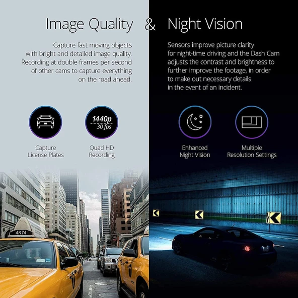 NEXTBASE - DashCam 422GW + Kamera Ek Parçaları - Resim 4