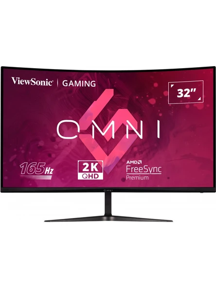 ViewSonic VX3218C-2K 32" 1 ms 2K Curved 180 Hz Oyuncu Monitörü ürün görseli 1