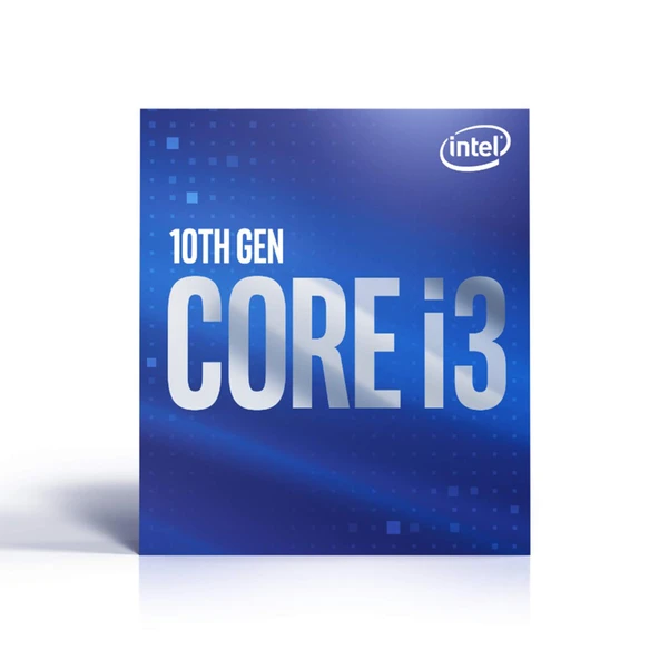 Intel® Core™ i3-10320 masaüstü işlemci (4,6 GHz'e kadar 4 çekirdek LGA1200 (Intel® 400 serisi yonga seti) 65W, model numarası: BX8070110320 ürün görseli 1
