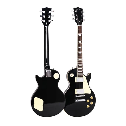 SMIGER L-G9 BK LES PAUL TİPİ ELEKTRO GİTAR SİYAH ürün görseli 1