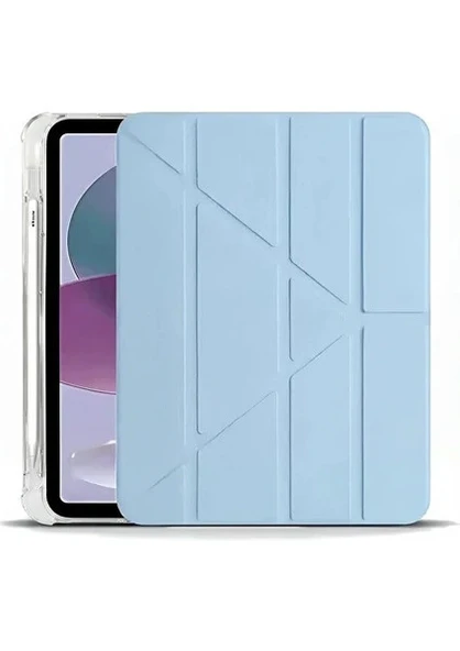 Apple Ipad 11'' A16 (11.nesil) 2025 Kalem Bölümlü Standlı Uyku Modlu Akıllı Kılıf ürün görseli 1