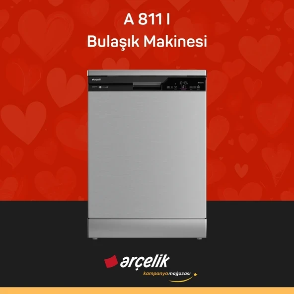 Arçelik Diamond A 811 I Bulaşık Makinesi ürün görseli 1