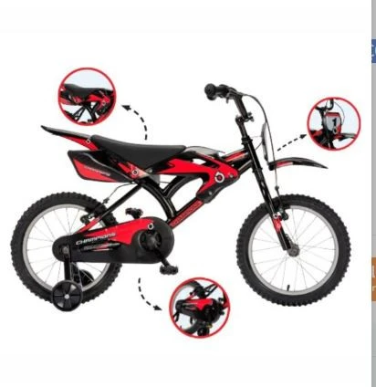 16 JANT MOTOR GÖRÜNÜMLÜ ÇOCUK BİSİKLETİ ürün görseli 1