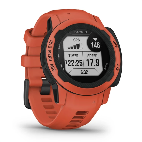 Garmin Instinct 2S – 21 güne kadar pil ömrüne sahip, dar bilekler için tasarlanmış, 40'tan fazla spor uygulaması, egzersiz durumu, uyku analizi ve çok daha fazlasına sahip ince GPS akıllı saat ürün görseli 1