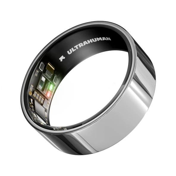 ULTRAHUMAN Ring AIR – Erkekler ve kadınlar için Akıllı Yüzük | Uyku, fitness, HRV takibi, stres analizi ve döngü izleme | ABONELİK YOK | 6 güne kadar pil ömrü | (Boyut 13) ürün görseli 1