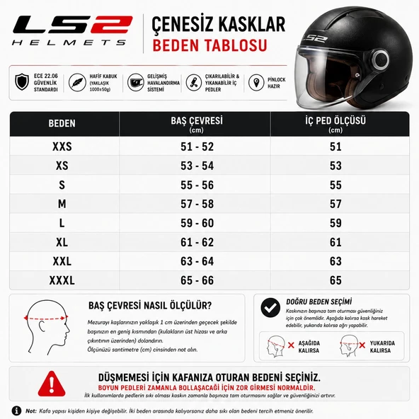 ÇENESİZ KASK LS2 AIRFLOW 2 ROSE GOLD ORJİNAL S - Resim 4