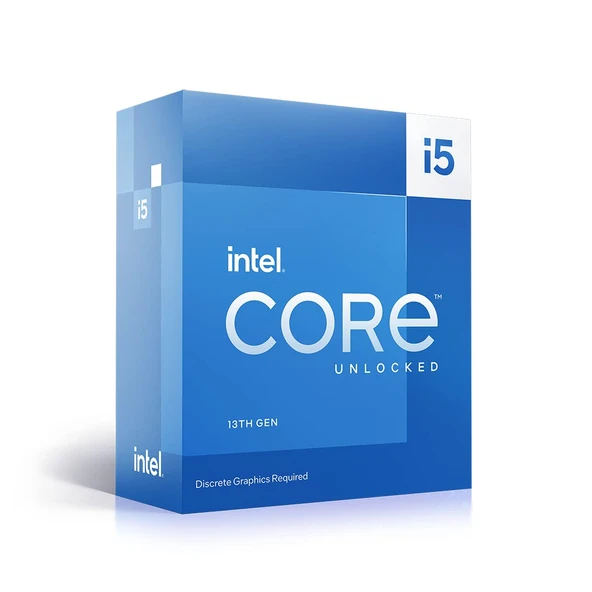 Intel® Core™ i5-13600KF masaüstü işlemci 14 çekirdek (6 P çekirdeği ve 8 E çekirdeği) 24 MB önbellek, 5,1 GHz'e kadar ürün görseli 1