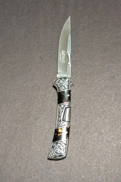 MTech MTB3159BJR Kaplan Rölyefli Premium Çakı (22 cm) - Resim 8