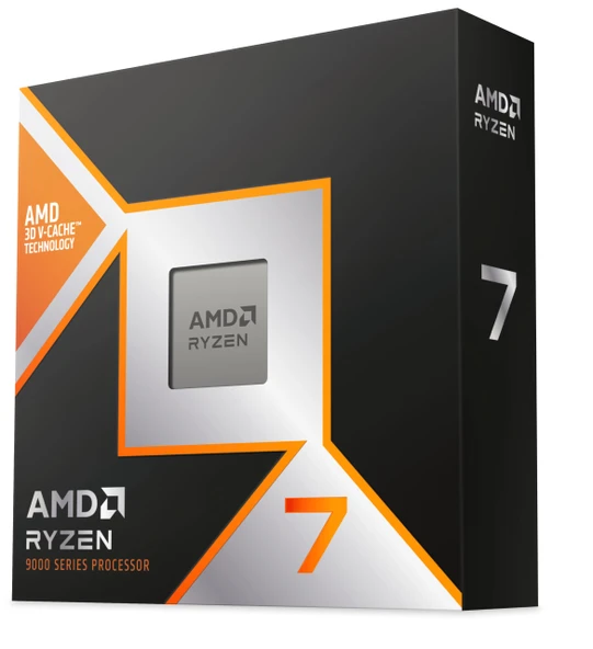 İşlemci - Amd - Ryzen 7 9800x3d - 4,7 Ghz, 8 Çekirdek, 104 Mb L2 E L3, Am5 ürün görseli 1