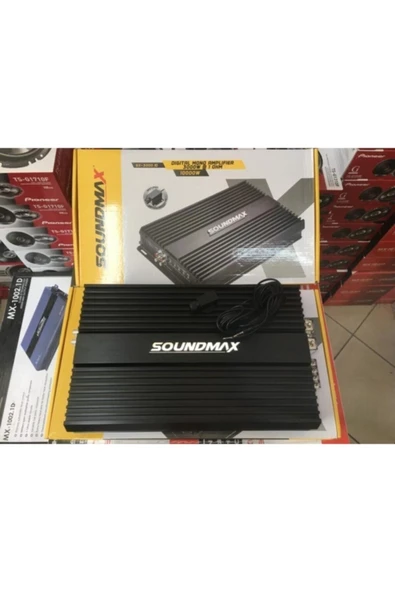 SOUNDMAX Sx-3000.1d Mono Amplıfıkator TYC00340471902, one size ürün görseli 1