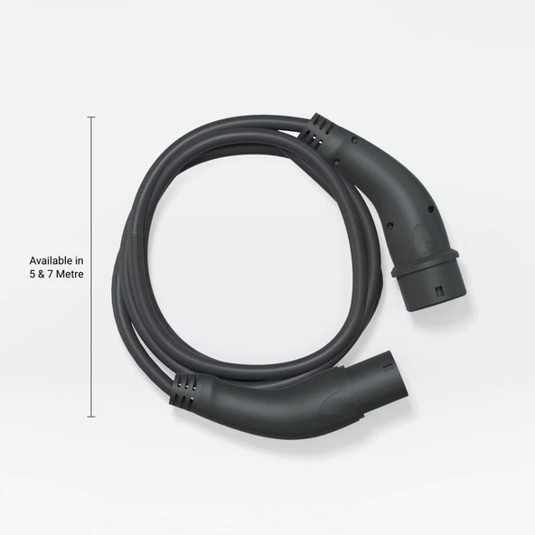 Wallbox şarj kablosu T2-T2 5m 3Faz - Resim 5