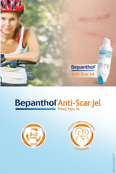 Bepanthol Anti-scar Jel 20 gr + Masaj Topu ürün görseli 1