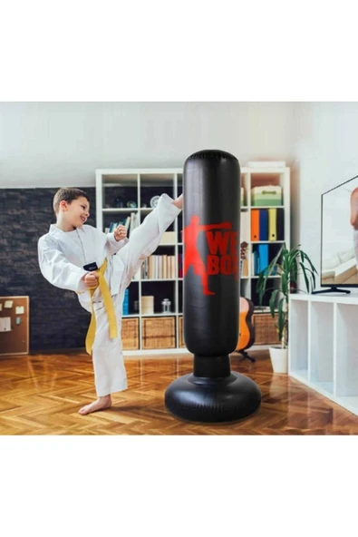 Şişme Boks Torbası 120 Cm Ayaklı Çocuk Şişme Boks Çocuk-Kids ürün görseli 1