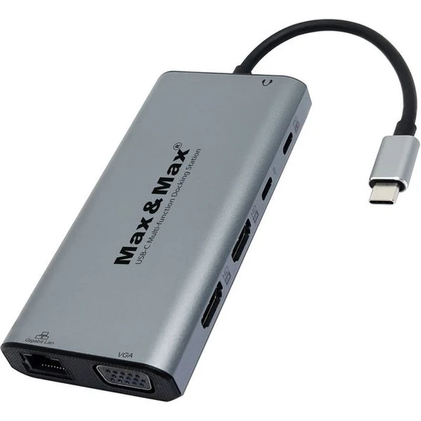 Maksimum ve Maksimum 12'si 1 arada USB-C Hub ürün görseli 1