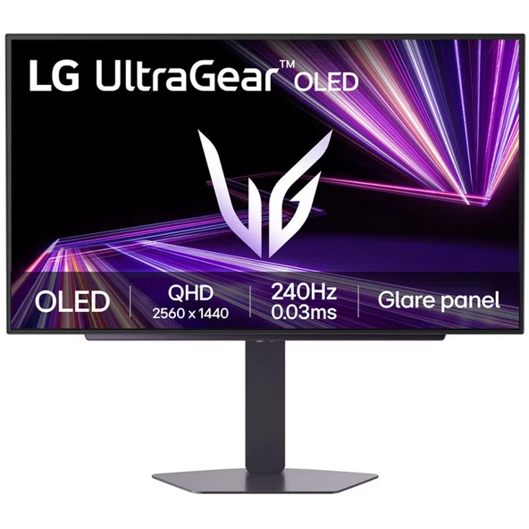 OLED GX7 240Hz yenileme hızına sahip LG 27 inç UltraGear™ Oyun monitörü, DisplayHDR True black 400 – 27GX704A-B ürün görseli 1