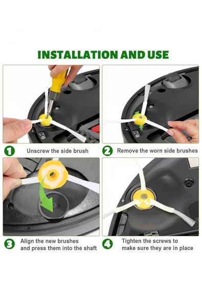 iRobot Roomba 900 Serisi 10 Parça Set - Resim 8