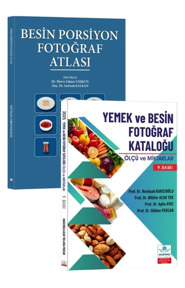 Besin Fotoğraf Kataloğu 2'li Set ürün görseli 1