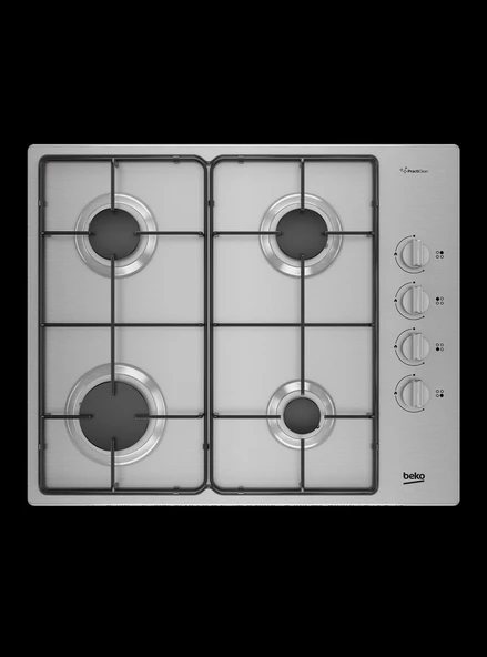 BEKO BOMD D 6110 EI Beyond Serisi Gazlı Inoks Metal Tablalı Ocaklar ürün görseli 1