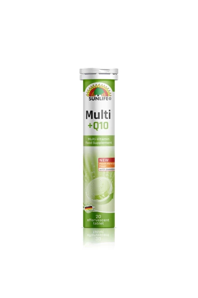 Sunlife Multi +Q10 Multivitamin (20 Tablet) ürün görseli 1