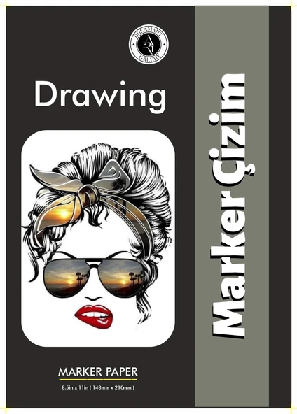 DreamArt Galery Marker Çizim, A5 Boyut, Çizim defteri ürün görseli 1
