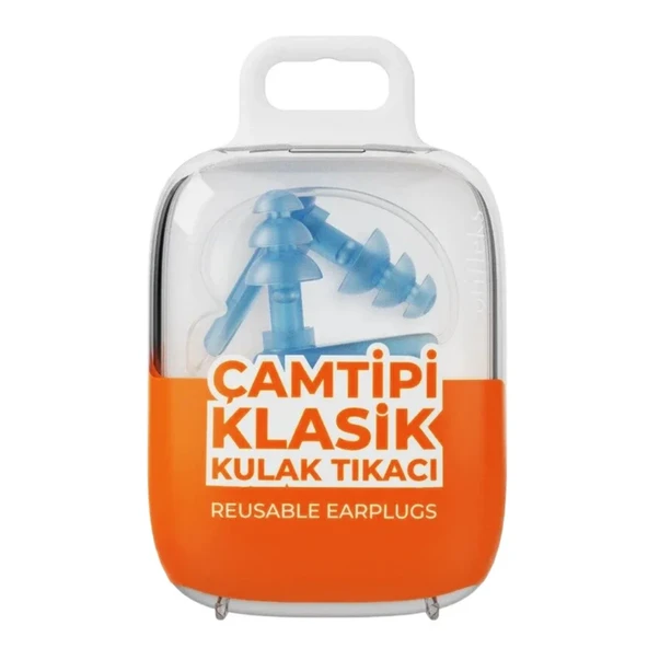 Otiflex Klasik Çam Tipi Large Kulak Tıkacı 2li 1 Adet Mini Taşıma Kutusu Hediye ürün görseli 1