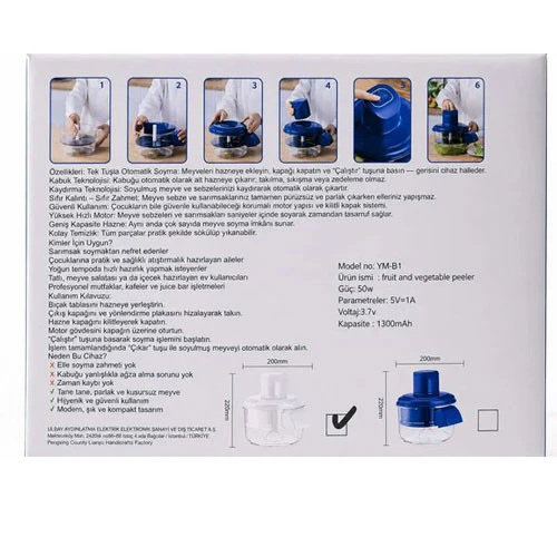 CHEFİST MEYVE VE SEBZE SOYMATİK - Resim 4