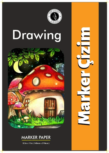 DreamArt Galery Marker Çizim, A5 Boyut, Çizim defteri ürün görseli 1