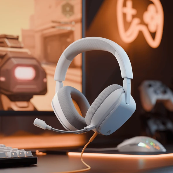 Glorious GHS Eternal Multi Platform Gaming Kulaklık-Beyaz - Resim 3