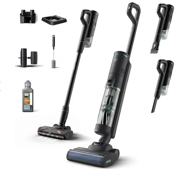 Philips 7000 Serisi AquaTrio XW7263/11 Islak Kuru Şarjlı Dikey Süpürge ürün görseli 1