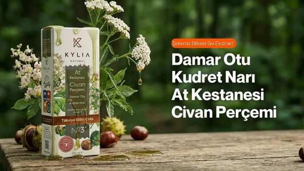 At Kestanesi, Kudret Narı, Civan Perçemi Ve Damar Otu Ekstraktı 250 Ml. ürün görseli 1