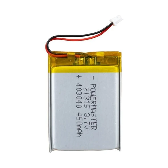 PowerMaster 403040 3.7 Volt 450 Mah Lityum Polimer Pil ürün görseli 1
