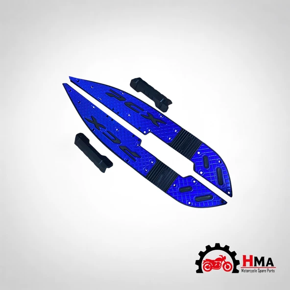 HMAPART Honda Pcx CNC Basamak Plastiği Mavi 2021-2024 ürün görseli 1