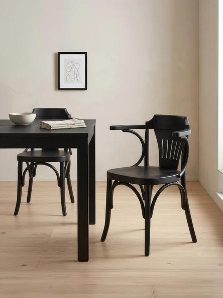 Thonet Klasik Ahşap Sandalye - Resim 11