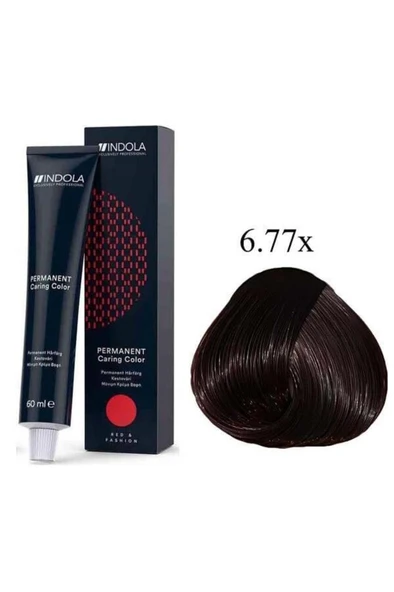 Indola PCC 6.77x Koyu Kumral Ekstra Viyole 60 ml Saç Boyası ürün görseli 1