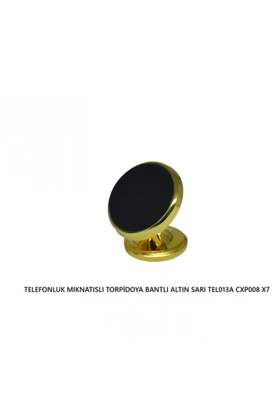TELEFONLUK MIKNATISLI TORPİDOYA BANTLI ALTIN SARI ürün görseli 1