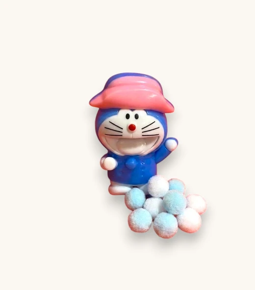 Moj moj Taba Squish Mavi Kedi Sukuşi Yumuşak Stres Atıcı Oyuncak - 1 Adet ürün görseli 1