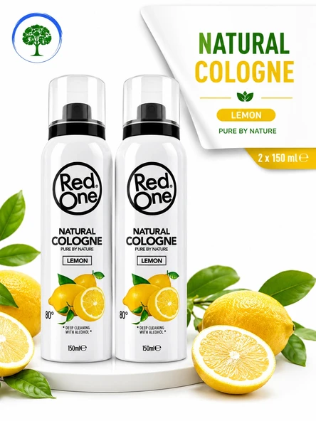 ÇareBurada 2 Adet Red One Kolonya 150 ml | Limonlu Sprey Kolonya ürün görseli 1