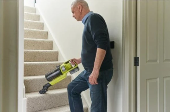 Ryobi RSV18X Şarjlı Dikey Süpürge - Resim 2