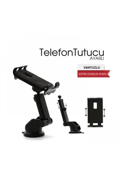 TELEFONLUK VANTUZLU IPAD+TELEFON TUTUCU KIZAKLI AYARLI ürün görseli 1