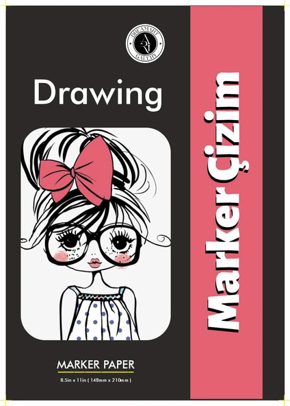 DreamArt Galery Marker Çizim, A5 Boyut, Çizim defteri ürün görseli 1
