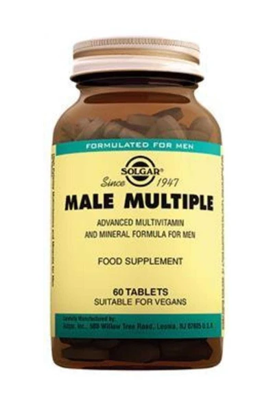 Solgar Male Multiple 60 Tablet - Resim 2